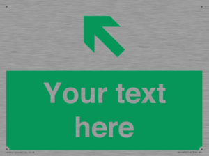 Custom Safe condition: Green Up left arrow